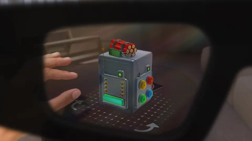 The Heist game for Snap Spectacles AR glasses